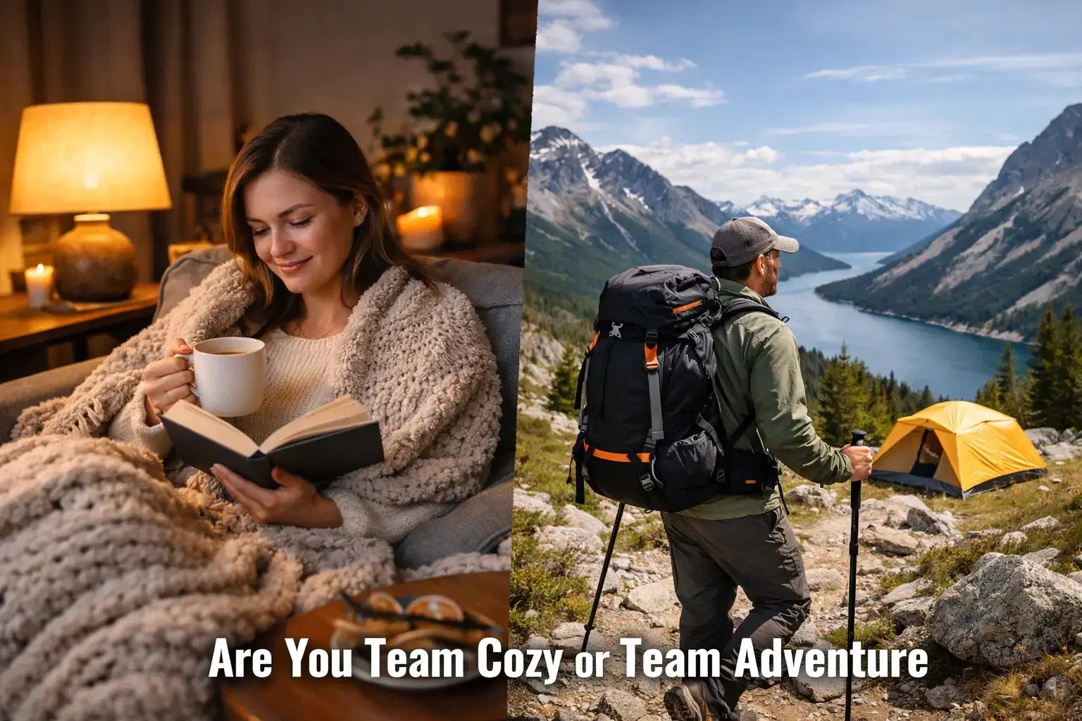 Are You Team Cozy or Team Adventure?