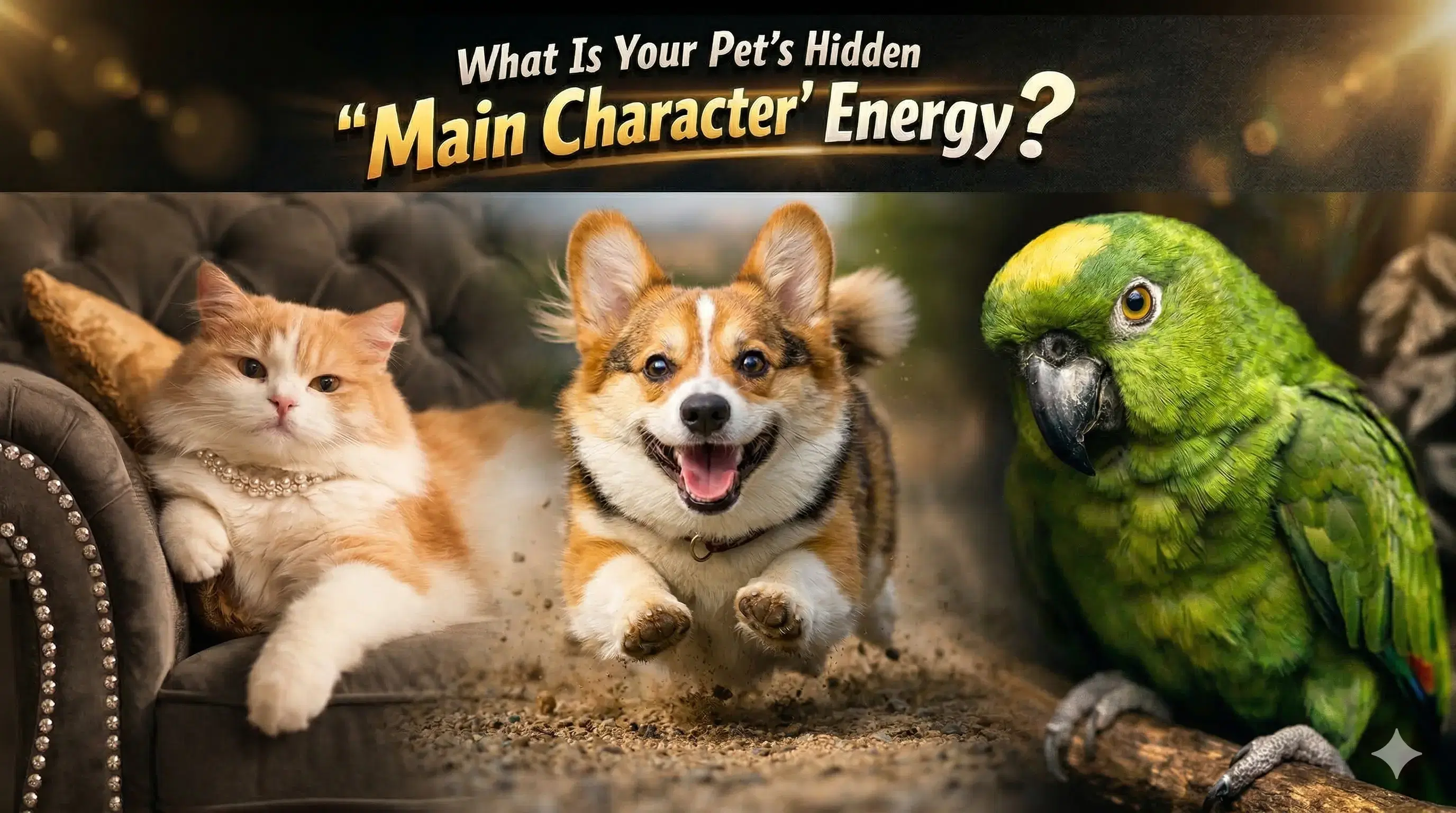 What Is Your Pet’s Hidden "Main Character" Energy?