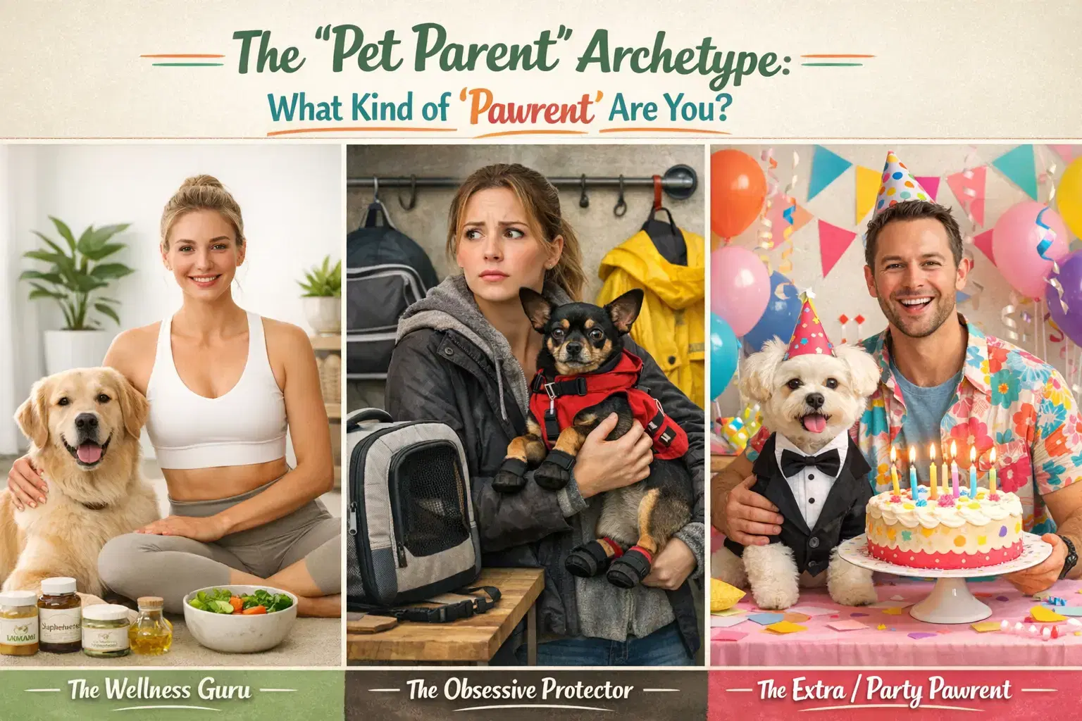 The "Pet Parent" Archetype: What Kind of "Pawrent" Are You?